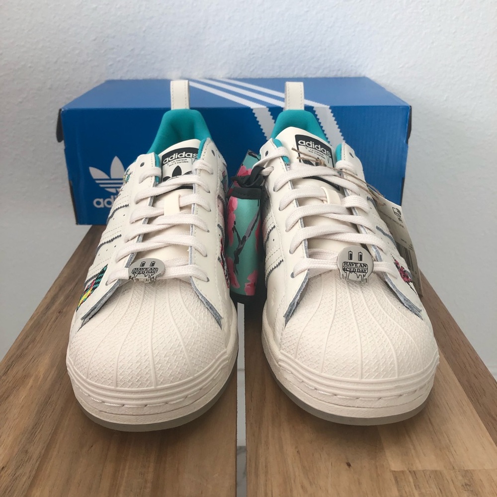 Adidas Superstar Arizona Ice Tea Men’s Shoes Size 9.5 Special Edition - Picture 2 of 8